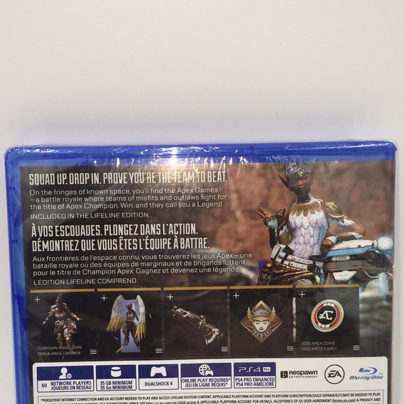 PS4 Playstation 4 Apex Legends Lifeline Edition Video Game Teen Sony - Picture 5 of 5